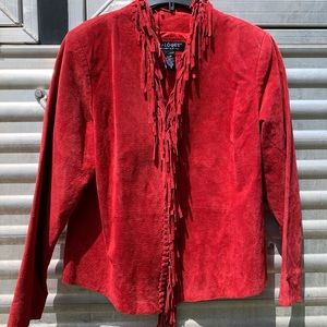 ❤️Red Sude Jacket❤️
